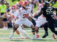 Veja o momento em que Blake Miller se torna o novo Detroit Lions OT