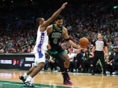 Joel Embiid marca 33 pontos na vitória do 76ers sobre o Celtics por 113 a 97 no jogo 5 para manter a temporada viva