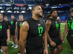 Melhor OL disponível no Draft da NFL de 2026: resultados atualizados, principais prospectos ainda a bordo