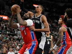 Finalista do Jogador Defensivo do Ano da NBA Wembanyama, Finalista do Jogador Edwards Clutch