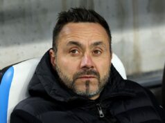 O enorme Roberto Di Zerbi corre o risco de causar estragos no Tottenham