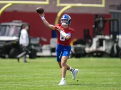 Os New York Giants abriram um minicamp voluntário de três dias
