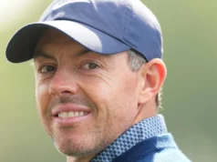 Falando após a preparação do Masters para o golfe do co-líder McIlroy