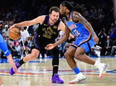 Luka Doncic, do Lakers, machucou o tendão esquerdo na derrota para o Thunder, ressonância magnética marcada para sexta-feira