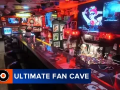 Fã de Flyers tem uma caverna de fãs épica