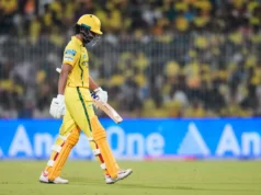 ‘A culpa é minha’: Rituraj Gaikwad assume toda a culpa após derrota do CSK