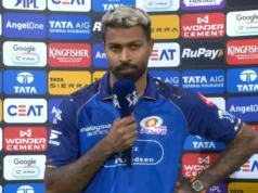 ‘Não tenho muito a dizer’: Hardik Pandya ‘desapontado’ após a quarta derrota consecutiva do MI