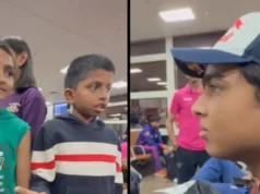 Tirar uma selfie? A pegadinha do aeroporto ‘Paisa Laya’ de Vaibhav Suryavanshi confunde crianças – Assistir