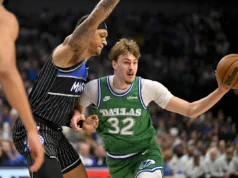 A bandeira de Cooper aponta esta noite: o novato se tornou o mais jovem artilheiro da NBA com 50 pontos