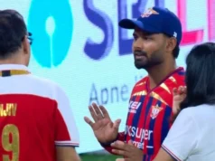 A troca Sanjeev Goenka-Rishabh Pant se torna viral após a perda do LSG, nova tempestade IPL