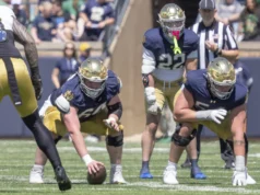 Vamos analisar demais o jogo Blue-Gold de Notre Dame