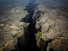 Uma nuvem gigante sob a África está destruindo o continente