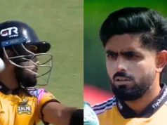 Momento assustador! Babar Azam, do Paquistão, sente fortes dores em partida do PSL – Assista