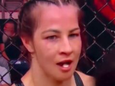 Gene-pegue! Jasmin Jasudavicius foi estimulado com uma bolsa de nicotina durante a vitória no UFC em Winnipeg?