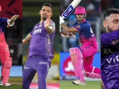 Vaibhav Suryavanshi para Sunil Narine: 5 jogadores para assistir na partida IPL 2026 de hoje entre KKR e RR