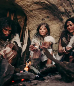 prehistoric-neanderthal-human-family-cave.webp
