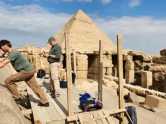 Vazios ocultos nas pirâmides de Menkaure indicam entradas secretas