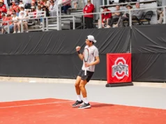 Os homens do estado de Ohio venceram Buffalo na primeira rodada do torneio de tênis da NCAA