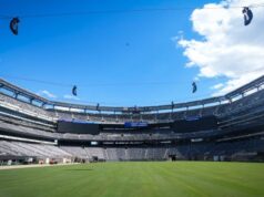 O incêndio no MetLife Stadium não se parece com o campo dos Giants, os Jets