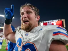 O novato do Chargers, Jake Slaughter, está abraçando a transição para a guarda