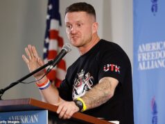Tommy Robinson ‘reservado secretamente pela Oxford Union para falar no debate sobre o Islã – mas o envolvimento de ativistas de extrema direita foi mantido em segredo por medo de reação’