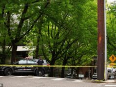 Terror em Portland quando o carro de um ‘ex-funcionário descontente’ ‘carregado com explosivos’ bate no clube de atletismo