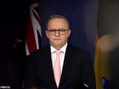 Furioso porque os australianos estão em situação pior em US$ 2.000 a cada ano – já que Albo é criticado por liderar o ‘governo com maior tributação da história’