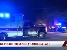 Várias pessoas feridas por um homem armado perto do Arcadia Lake Campground, em Oklahoma, enquanto os serviços de emergência lotam a área
