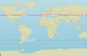 O que é paralelo à sua cidade? O incrível mapa revela cidades incríveis na mesma latitude – incluindo Edimburgo e Moscou
