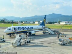 Voo da Ryanair para Alicante forçado a desviar após ‘homem agressivo assediar e vomitar em passageiros’