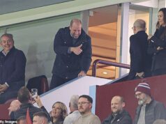 Endosso real do Aston Villa: Príncipe William dança com a doce Caroline e comemora seu time favorito chegando à final da Liga Europa com uma vitória impressionante sobre o Nottingham Forest