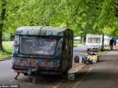 Dezenas de veículos permanecem abandonados na “capital das vans” da Grã-Bretanha enquanto o conselho finalmente reprime os despejos