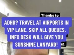 TikTok ‘SickFluencer’ orienta os espectadores sobre como pular filas de aeroportos e entrar em salas VIP se tiverem deficiências como TDAH e dislexia