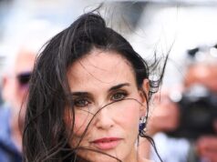 Alison Boshoff: Windswept Demi, 63, é a atração mais quente de Cannes…
