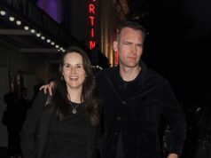 A estrela de Downton Abbey, Michelle Dockery, 44, fez uma rara aparição com o marido Jasper Waller-Bridge pela primeira vez desde que foi divulgada a notícia de sua gravidez.