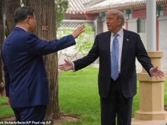 Raro vislumbre do pátio secreto no coração do poder chinês… enquanto Trump expressa alegria com o “lindo” presente do “amigo” Xi