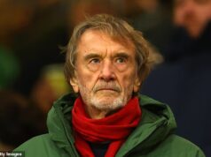 O patrimônio líquido de Sir Jim Ratcliffe caiu quase £ 2 bilhões, já que a lista dos ricos da Grã-Bretanha revela a riqueza estimada do coproprietário do Man United