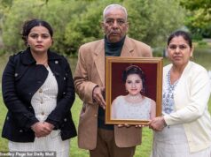 A família de Harshita Brella, de 24 anos, visitou o Reino Unido para exigir justiça, já que 18 meses se passaram desde seu assassinato, ela ainda não foi pega.