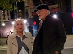 A dama do momento Helen Mirren chamou de ‘malvada sionista b ***’ enquanto um estranho pró-palestino a abordava nas ruas de Londres