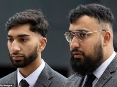 Desprezo à justiça: Indignação quando o CPS decide contra o novo julgamento de dois irmãos filmados socando policiais no aeroporto de Manchester – mas os policiais podem impedir
