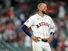 O astro do Astros, Carlos Correa, enfrenta uma cirurgia no final da temporada em um tendão rompido no tornozelo