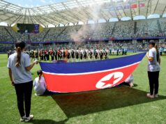 O clube norte-coreano disputará uma rara partida de futebol no Sul