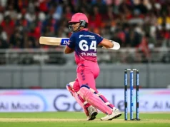 IPL 2026: Yasshwi Jaiswal atinge o recorde de seis na primeira bola, mas Mitchell Starc ri por último