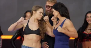 VÍDEO: Ronda Rousey bate em Gina Carano antes da luta final