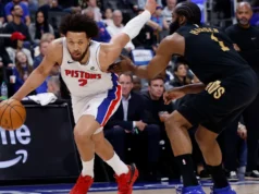 Cade Cunningham assumiu com 12 no quarto período, dando ao Detroit uma vantagem de 2 a 0 na série.