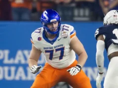 Gráfico atualizado de profundidade da linha ofensiva do Broncos com Kage Casey