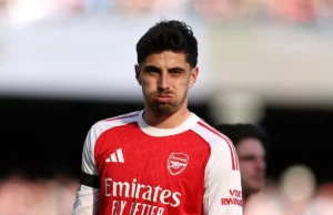 O atacante alemão Kai Havertz está pronto para o último confronto do Arsenal nas semifinais da Liga dos Campeões contra o Atlético de Madrid