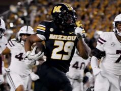 O running back do Missouri, Ahmed Hardy, baleado, listado como estável, diz a escola