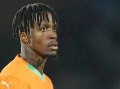 Zaha ficou de fora da seleção da Costa do Marfim para a Copa do Mundo