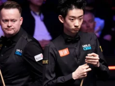 Wu no controle da final do Crisol contra Murphy
